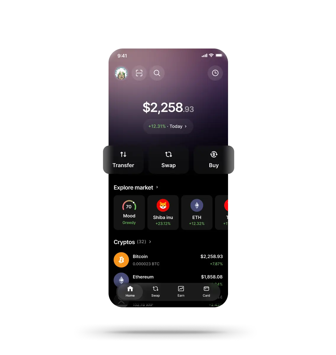 One app for all your crypto moves